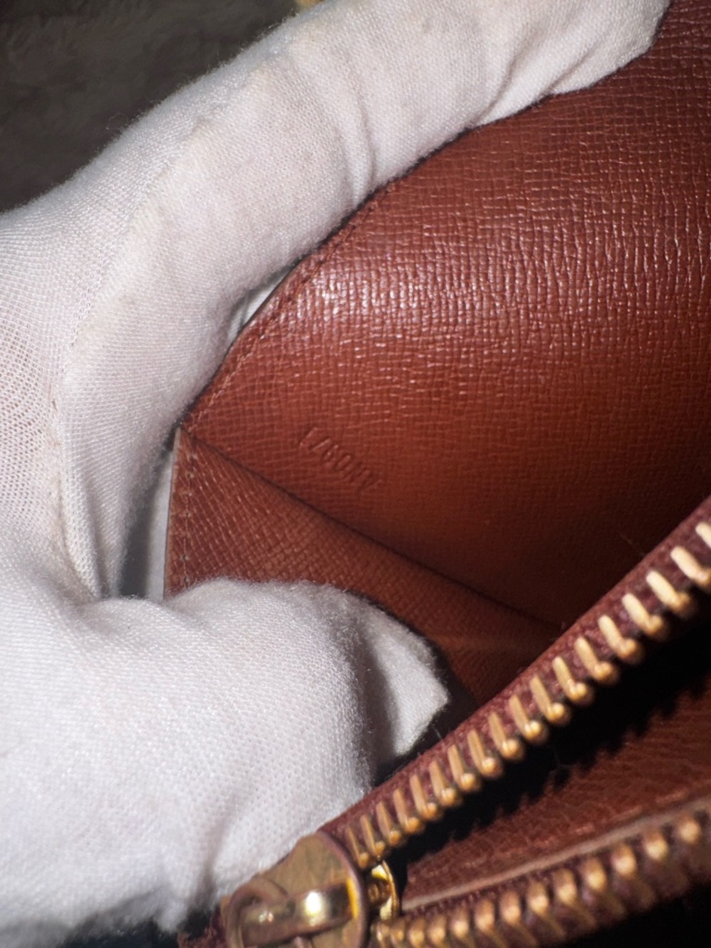 Louis Vuitton monogram Sarah wallet beautiful vintage pre-loved 1991 - Picture 14 of 15